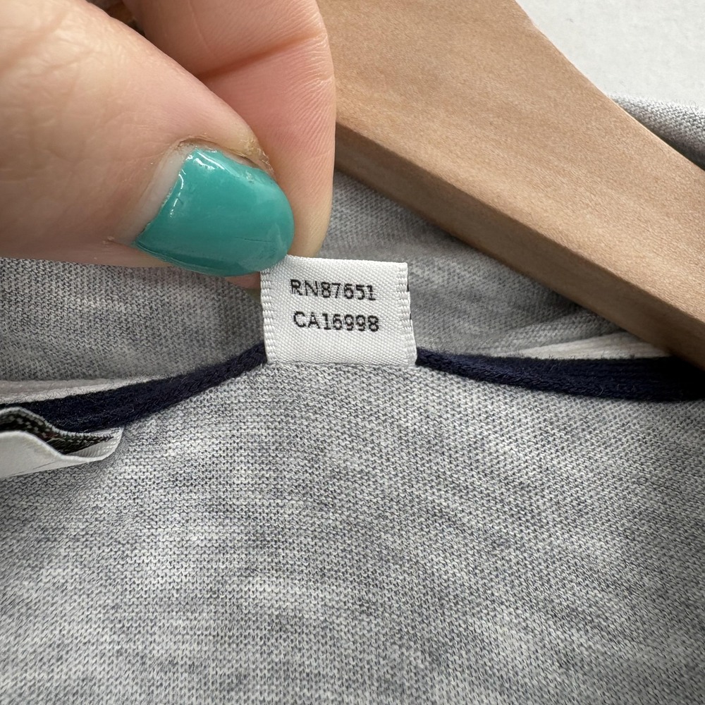 Lacoste Hoodie Mens XL Gray Jersey Pullover Kangaroo Pocket Regular Fit Logo - Picture 5 of 13